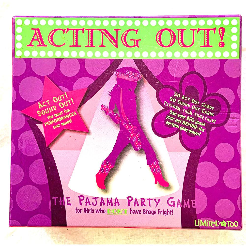 Acting Out! The Pajama Party Game - by Limited Too - Super Fun Game for Friends